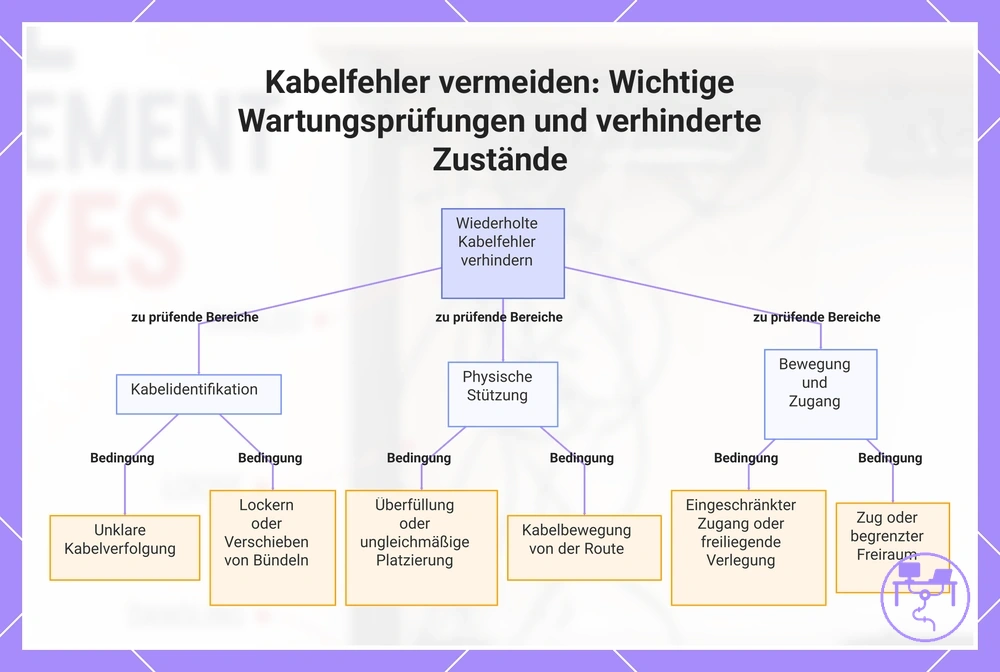 Kabelfehler vermeiden: Wichtige Wartungsprüfungen und verhinderte Zustände
