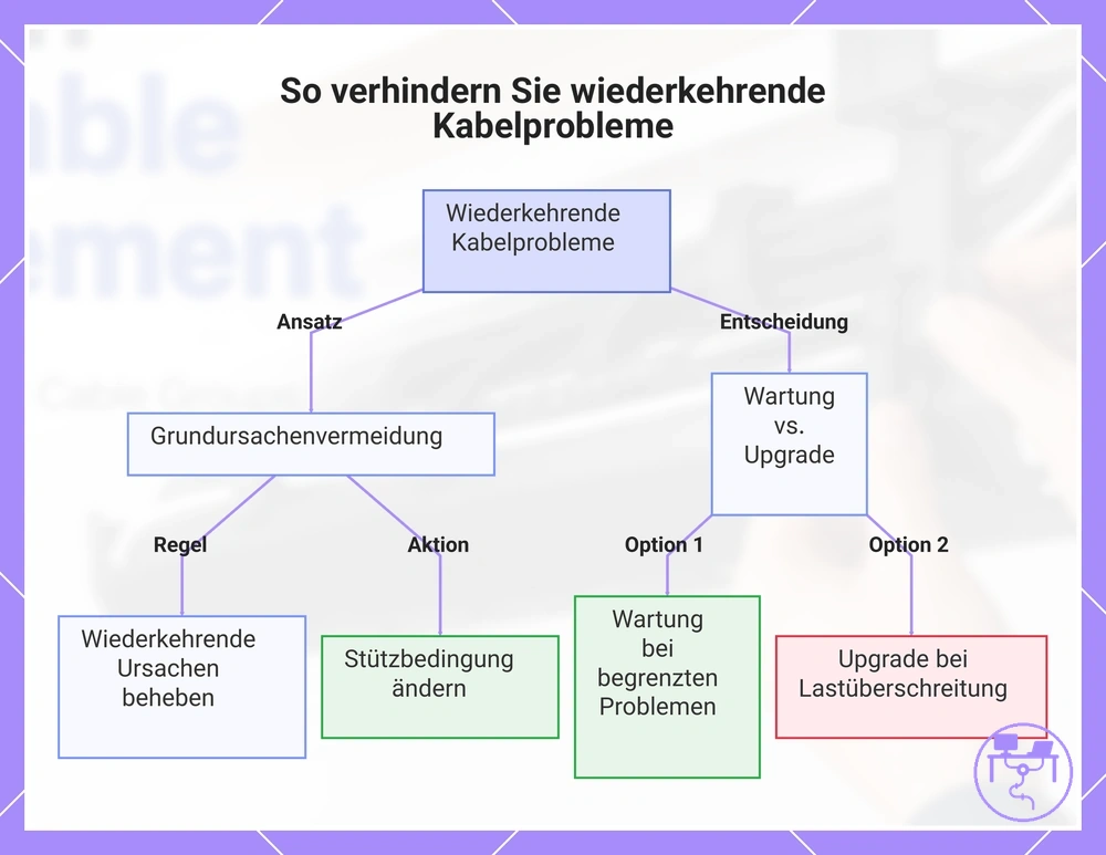 So verhindern Sie wiederkehrende Kabelprobleme