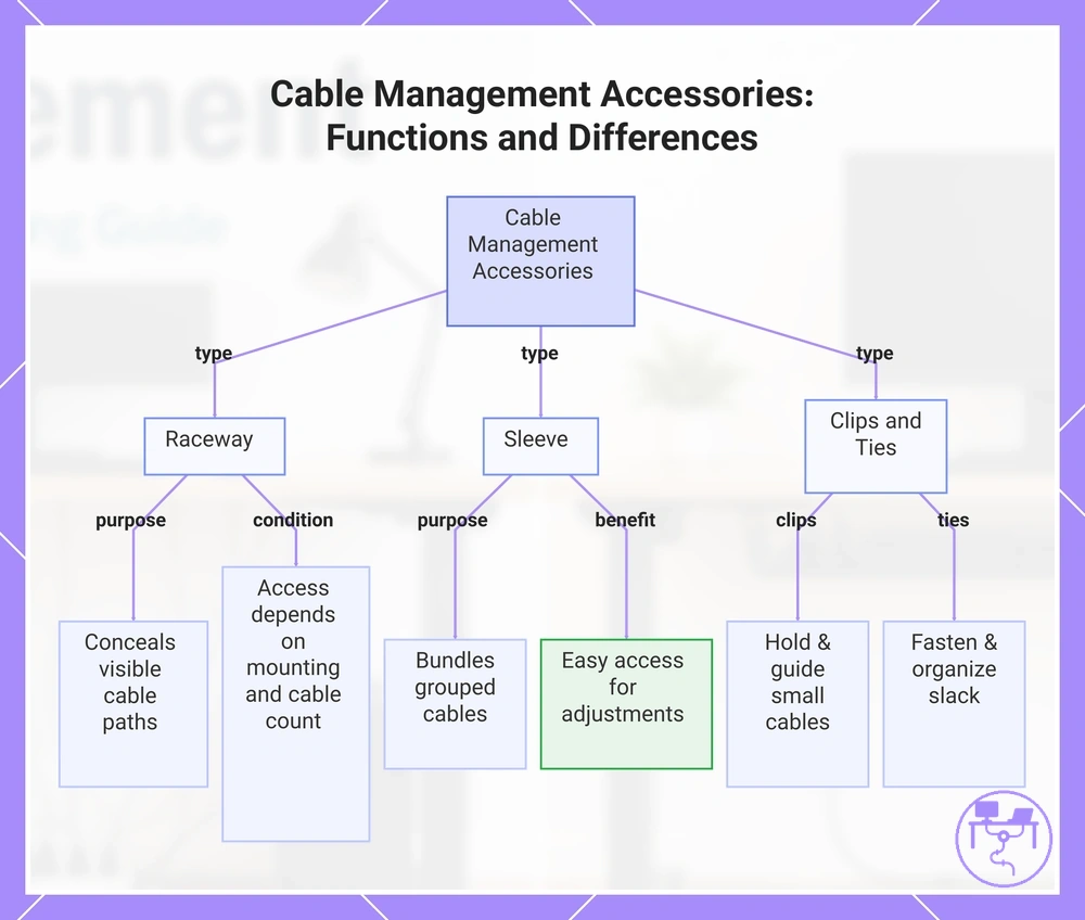 Cable Management Accessories: Functions and Differences
