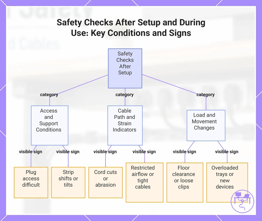 Safety Checks After Setup and During Use: Key Conditions and Signs
