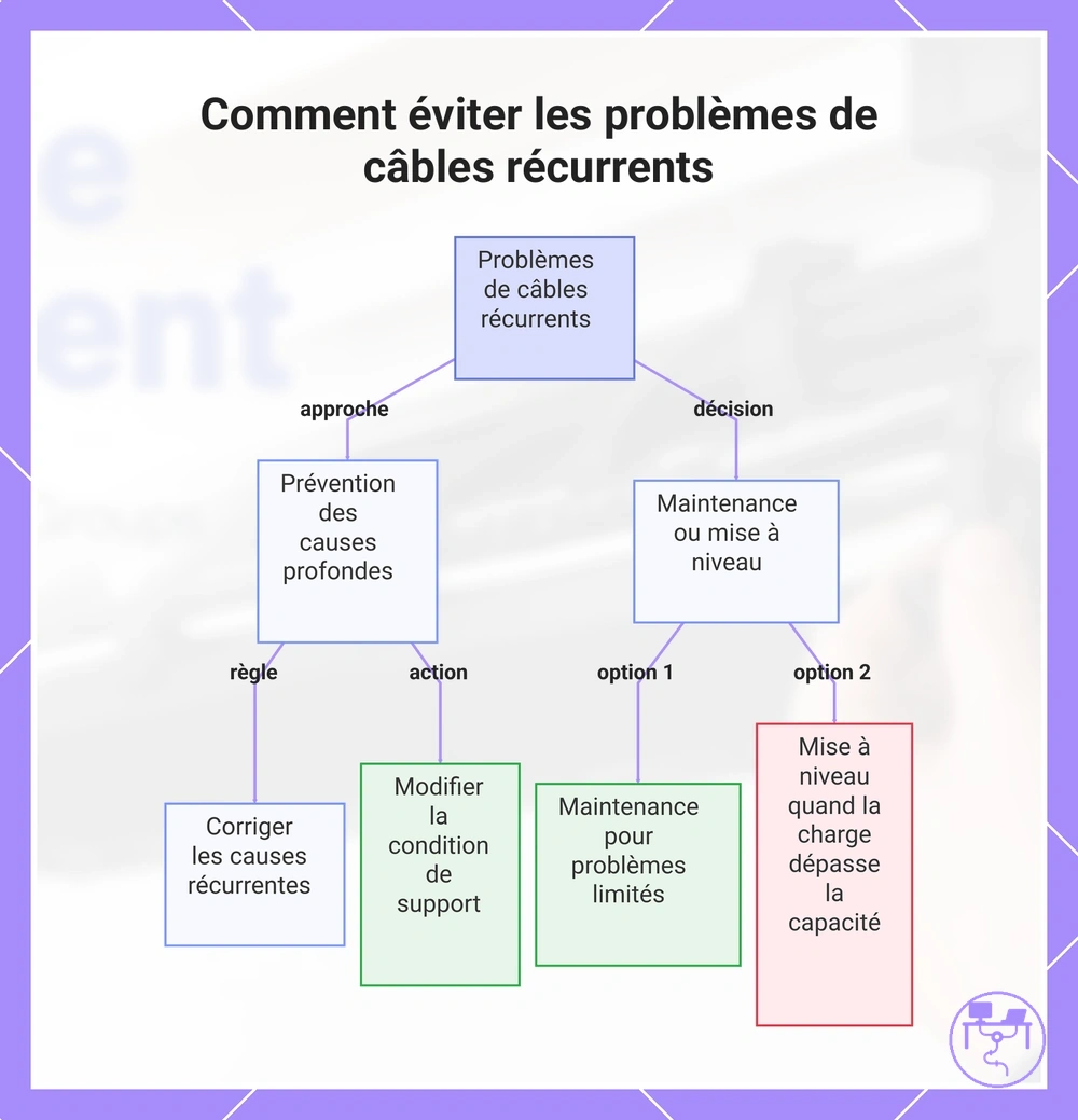 Comment éviter les problèmes de câbles récurrents
