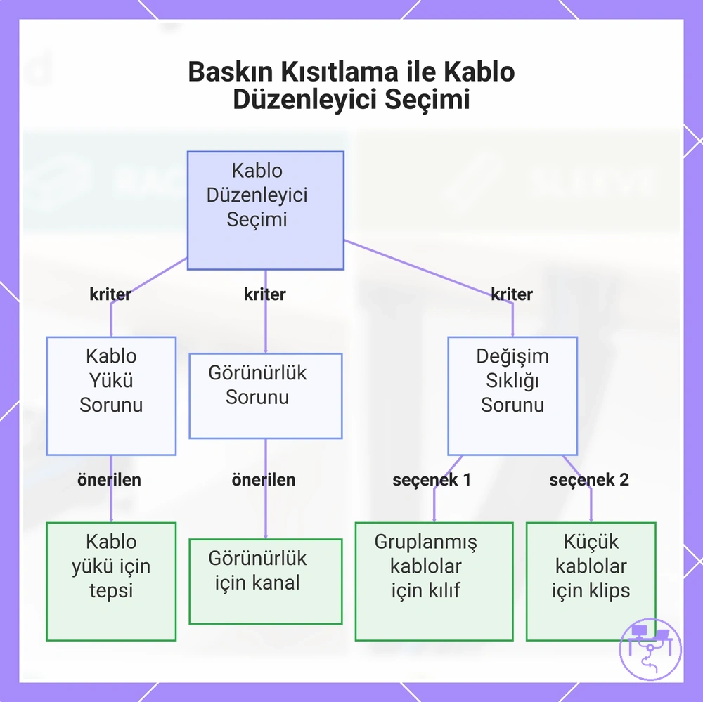 Baskın Kısıtlama ile Kablo Düzenleyici Seçimi