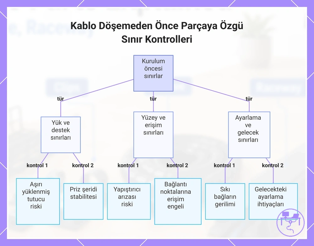 Kablo Döşemeden Önce Parçaya Özgü Sınır Kontrolleri