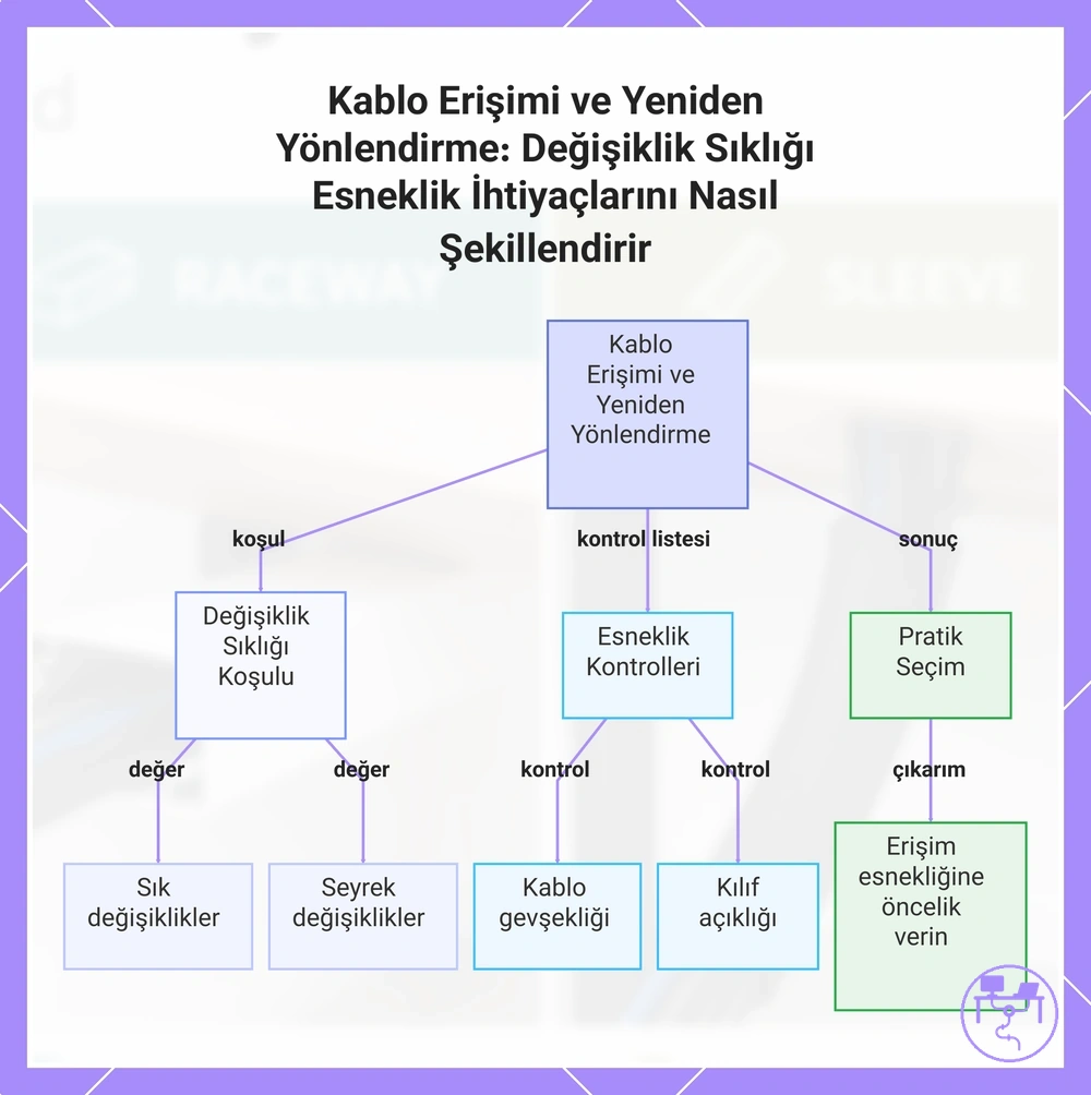 Kablo Erişimi ve Yeniden Yönlendirme: Değişiklik Sıklığı Esneklik İhtiyaçlarını Nasıl Şekillendirir