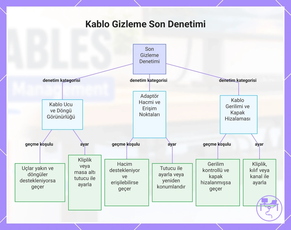 Kablo Gizleme Son Denetimi