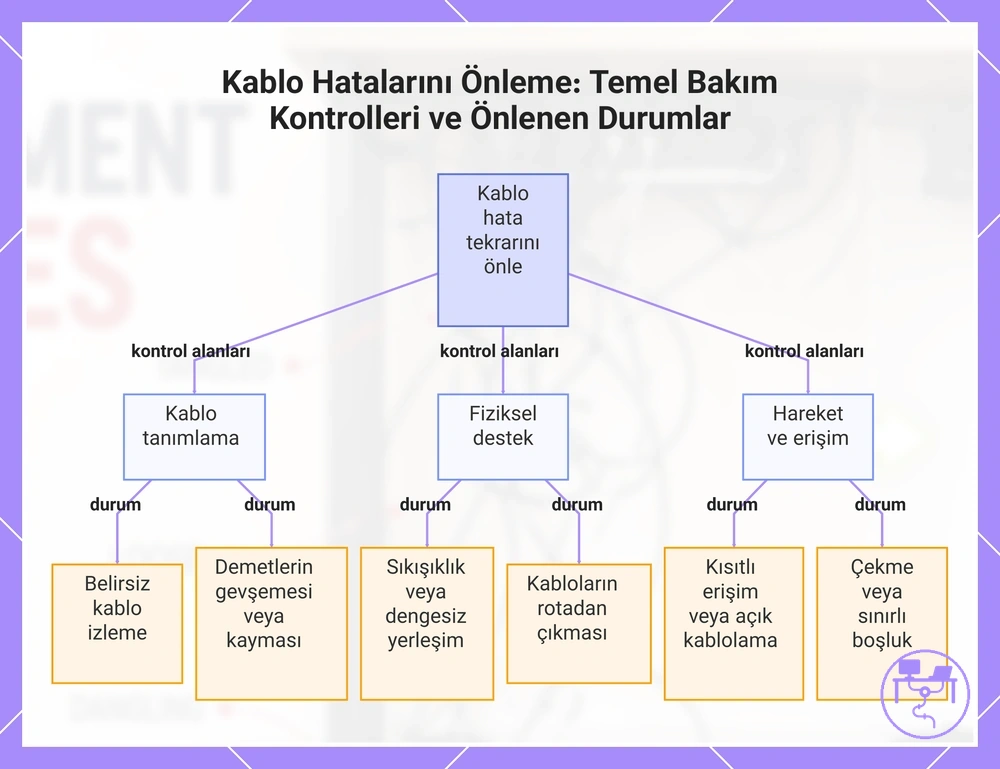 Kablo Hatalarını Önleme: Temel Bakım Kontrolleri ve Önlenen Durumlar
