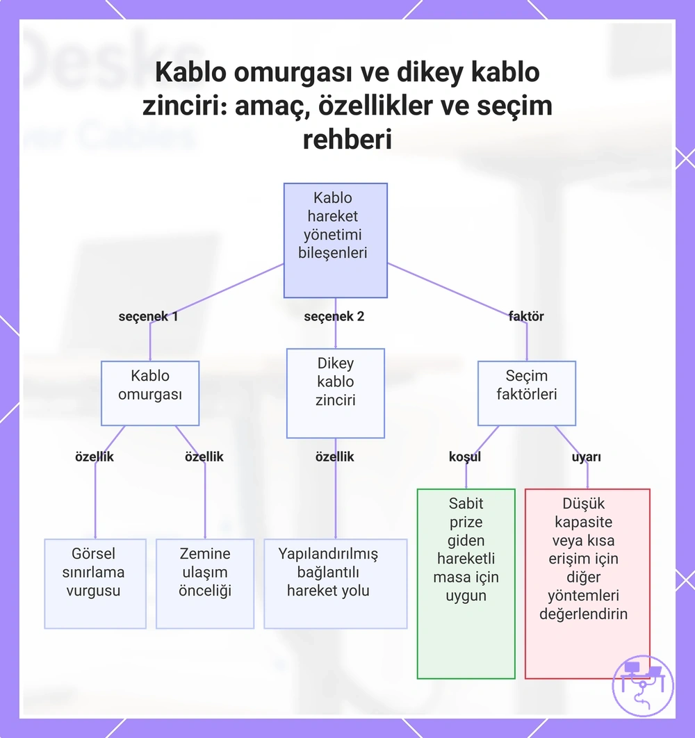 Kablo omurgası ve dikey kablo zinciri: amaç, özellikler ve seçim rehberi