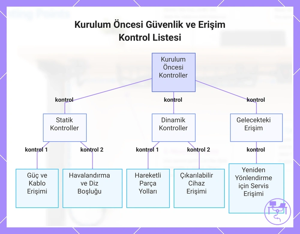 Kurulum Öncesi Güvenlik ve Erişim Kontrol Listesi