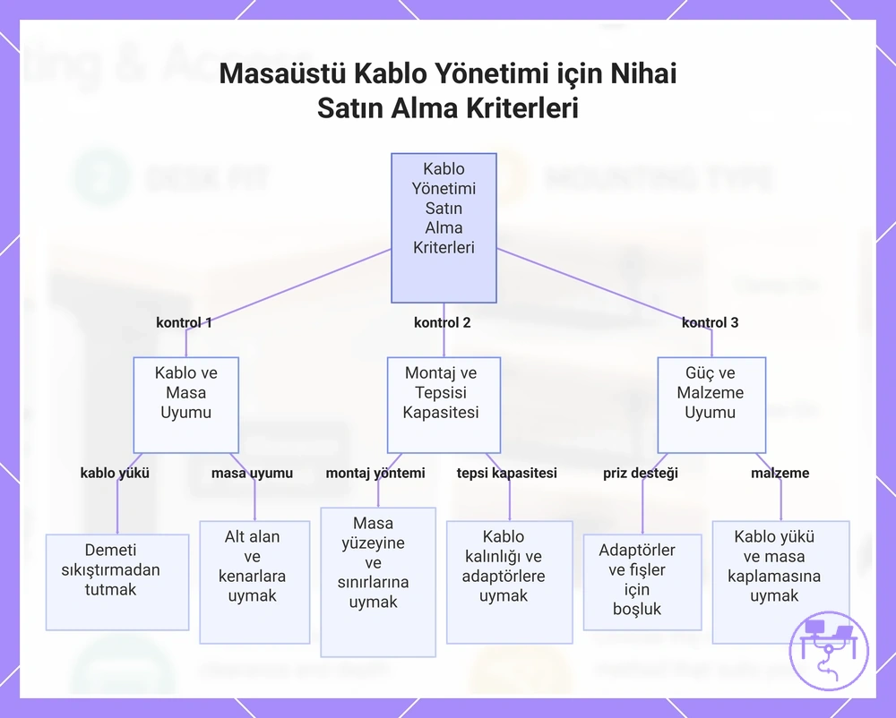 Masaüstü Kablo Yönetimi için Nihai Satın Alma Kriterleri