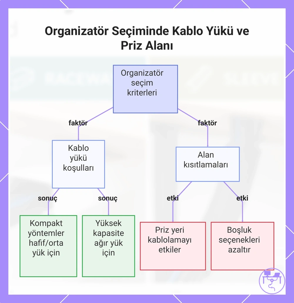 Organizatör Seçiminde Kablo Yükü ve Priz Alanı