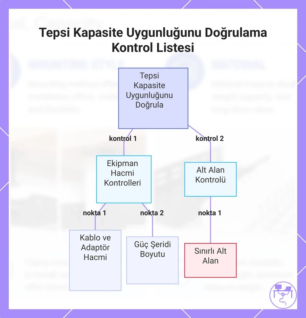 Tepsi Kapasite Uygunluğunu Doğrulama Kontrol Listesi